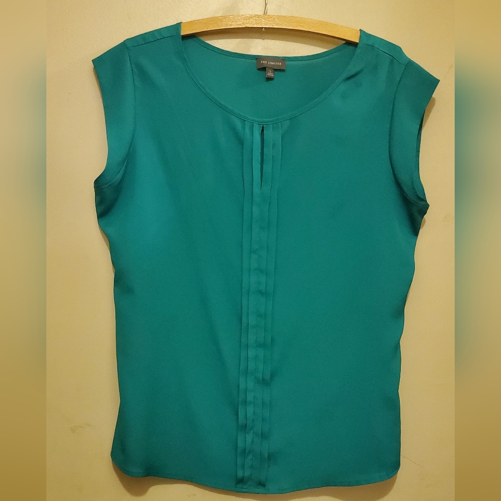 The Limited green sleeveless top